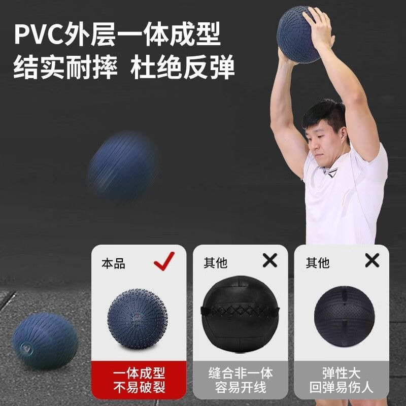 Non-Elastic Soft Slam Medicine - Crossfit Training Gear ulasan dan harga