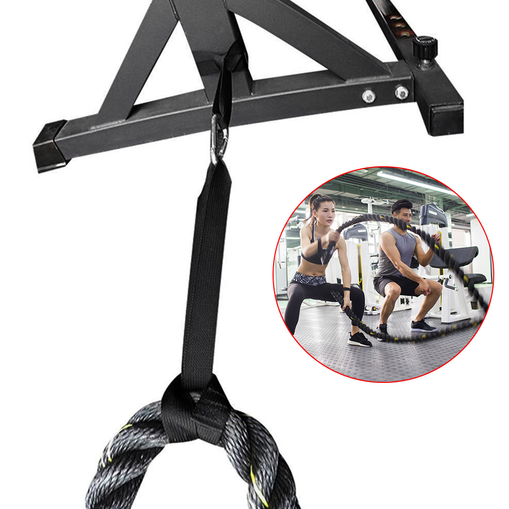 2pcs Battle Rope Anchor Strap  - Crossfit Training Gear ulasan dan harga
