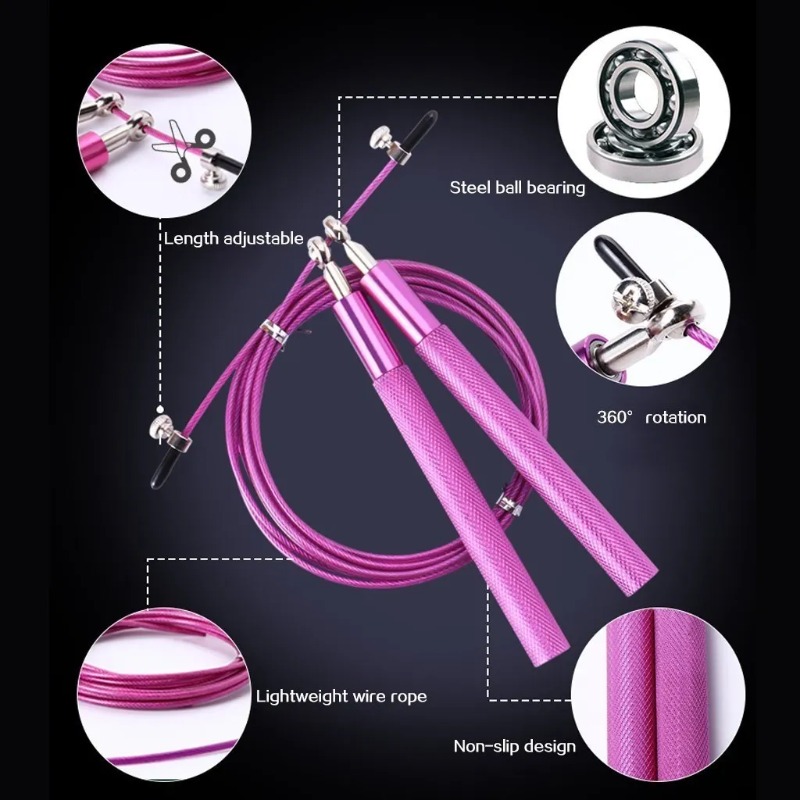 Speed Jump Rope Crossfit Men W - Crossfit Training Gear ulasan dan harga