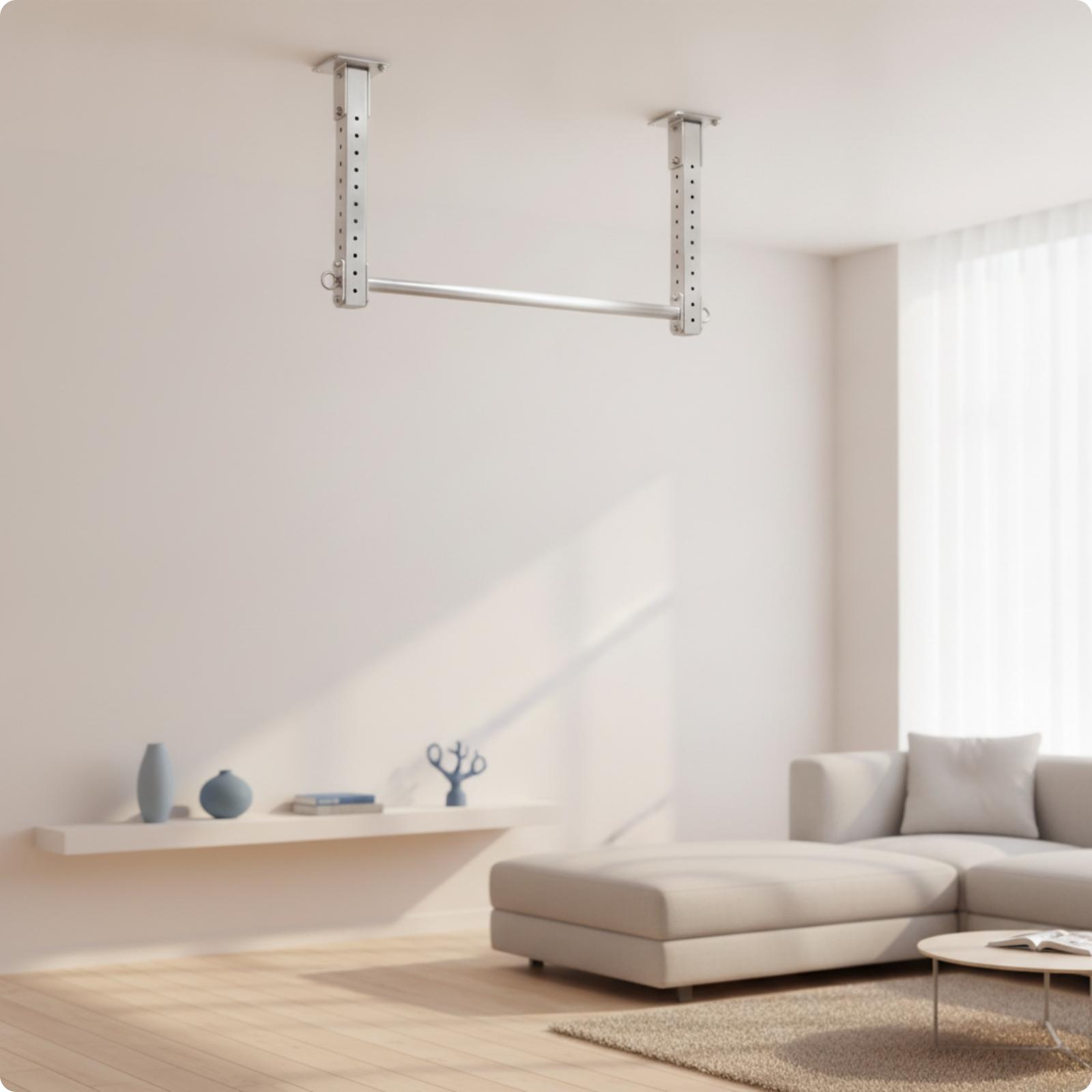 Heavy Duty Adjustable Ceiling  - Pull Up Bar Grip ulasan dan harga