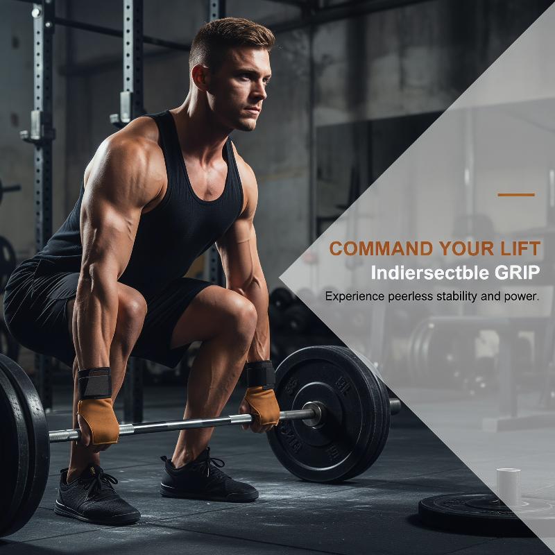 ❤️Gym Grips Gloves Weightlifti - Crossfit Training Gear ulasan dan harga