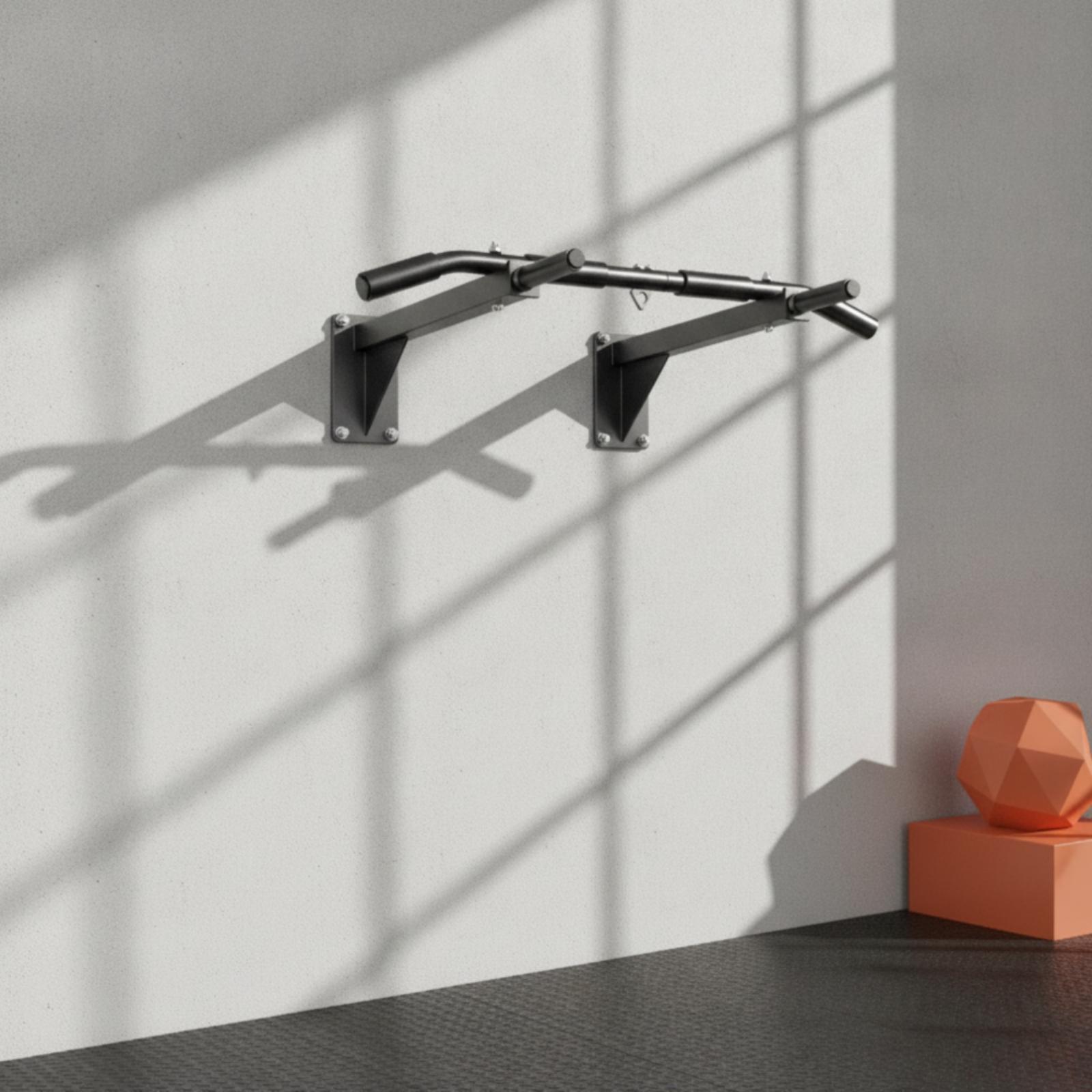 Wall-Mounted Pull-up Bar Long- - Pull Up Bar Grip ulasan dan harga