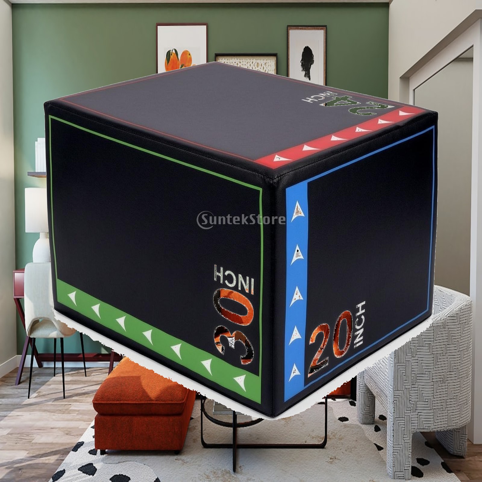 Soft Plyo Jump Box Shock-Absor - Box Jump Plyo ulasan dan harga