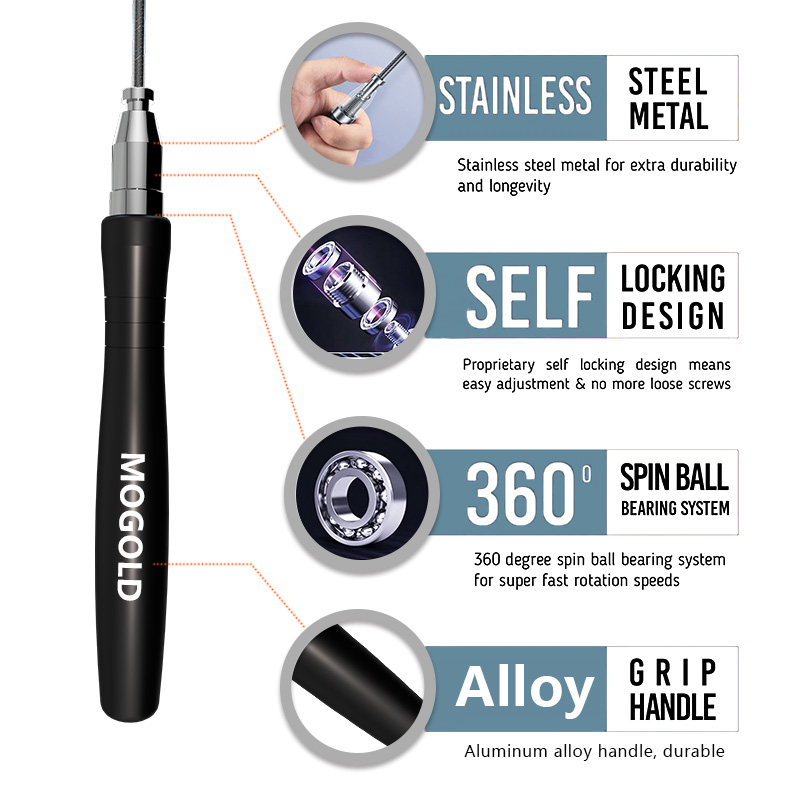 Crossfit Speed Jump rope Excer - Crossfit Training Gear ulasan dan harga
