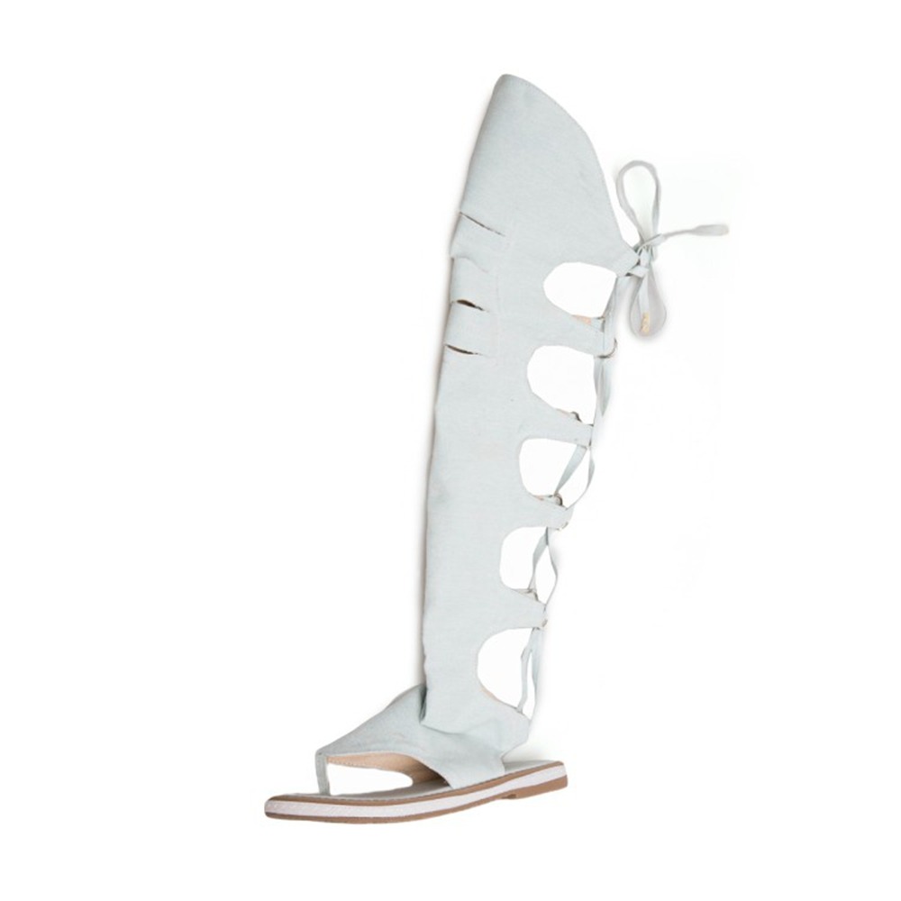 Women Knee High Gladiator Sand - Crossfit Outfit ulasan dan harga